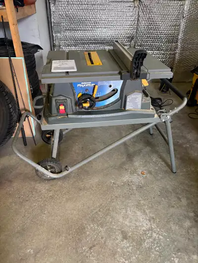 Scie d'établi /table saw, View more