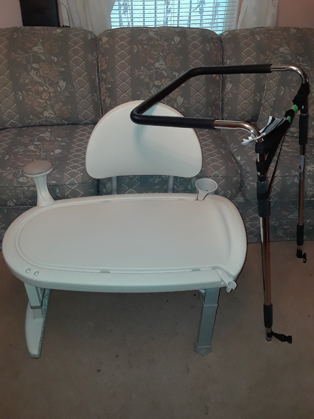 Shower transfer bench,bedrail &amp; safety handles in Health & Special Needs in Kingston