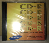 Samsung 650mb/74min Blank CD-Recordable