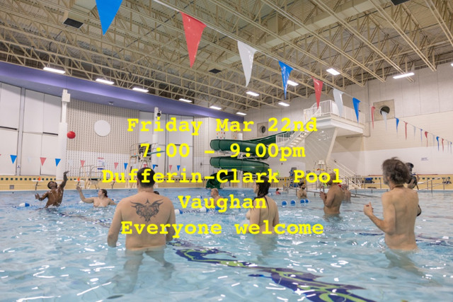 Skinny-dipping @ Dufferin Clark CC Friday Mar 22 in Events in City of Toronto - Image 2