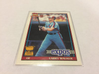 1991 Topps #339 Larry Walker Montreal Expos Baseball Card NM -MT