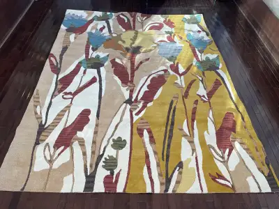 SAFAVIEH Handmade Jardin Yuliana Country Floral Wool Rug 8'x10', View more
