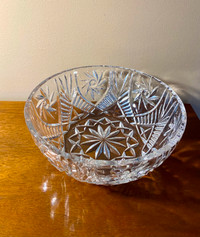 Pinwheel Crystal Large Bowl