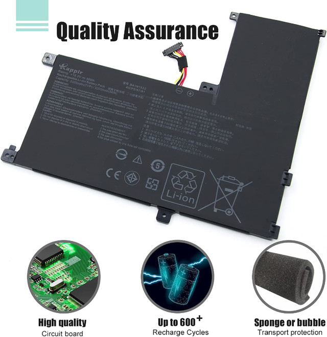 B41N1532 Laptop Battery Replacement for Asus Zenbook Flip in Other in City of Toronto - Image 3