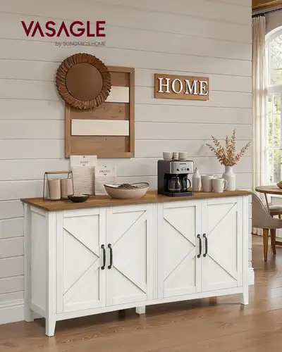 Storage Cabinet, Buffet Cabinet, Sideboard, Credenza, with Adjus, View more
