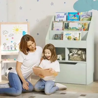 Kids Bookcase with Storage Drawer for Books, Reading Nook, for C, View more