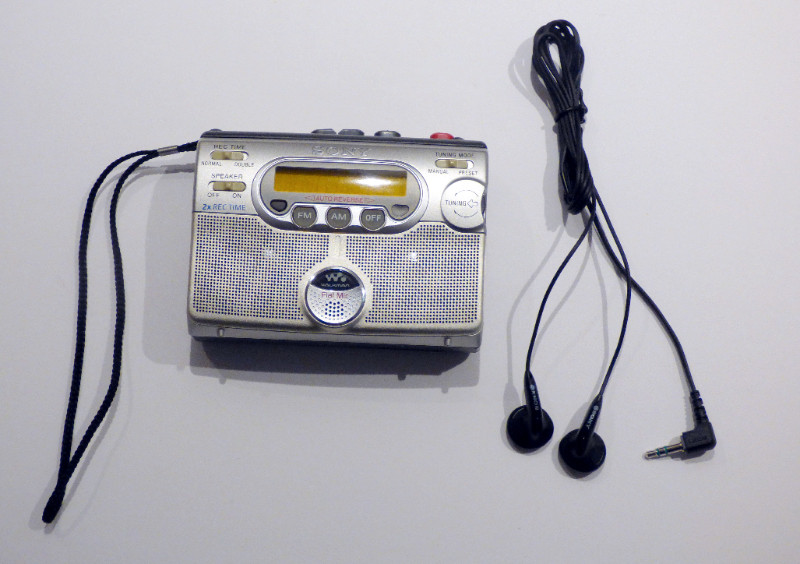 Rare Sony Walkman WM-GX400 AM FM Radio, cassette player recorder for sale  