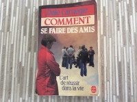 Livre; « Comment se faire des amis »