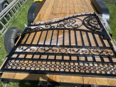 14 ft Iron gate, View more