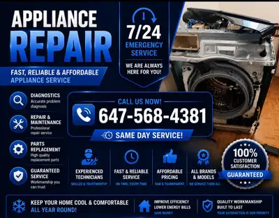 Washer and dryer repair , View more