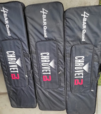 - Case Only - Chauvet Dj 4 Bar Quad Carry Cases- QTY of 3 -All