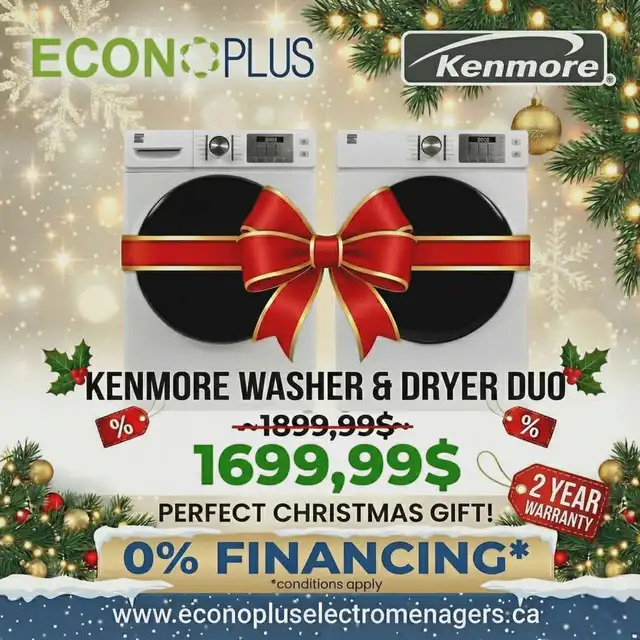 Holiday Sale Kenmore Washer & Dryer set $1699 in Washers & Dryers in City of Halifax - Image 2