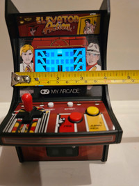 My Arcade Table Top Pinball Elevator Action DGUNL-3240 Tested Wo