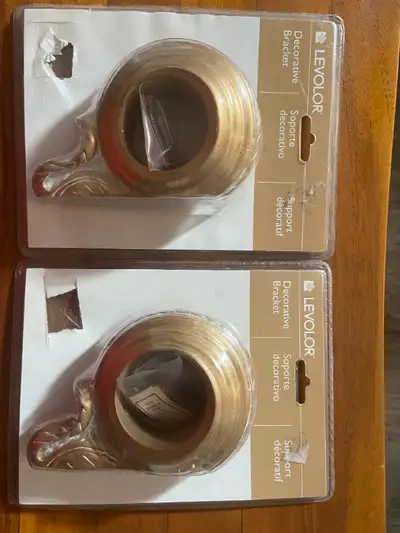 Levolor Dec. Bracket - Corbels Curtain Drape Sconce Holder, View more