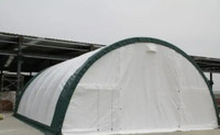 Water-resistant (300g PE) 30'x40'x15' Dome Storage Shelter