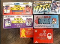 Hockey card sets from 90's ( SEALED)