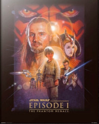 Star Wars Phantom Menace Poster