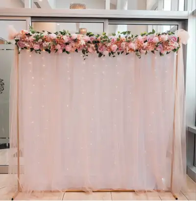 Wedding,  Engagement, Birthday Arch with decor for Sale, View more