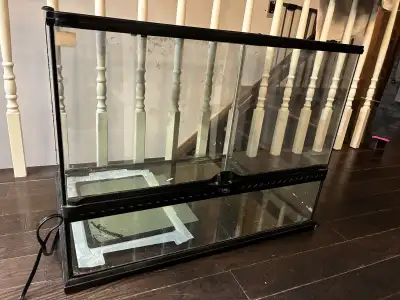 terrarium + accessoires 18X24X18, View more