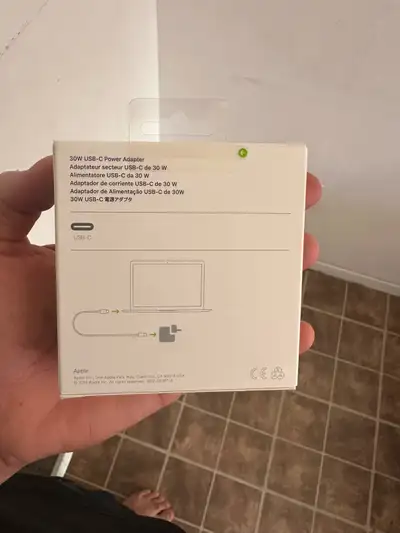 Apple 30W USB-C Power Adapter, View more