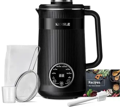 Discover the joys of homemade nut milk with this brand new Kidisle nut milk maker! This multifunctio...