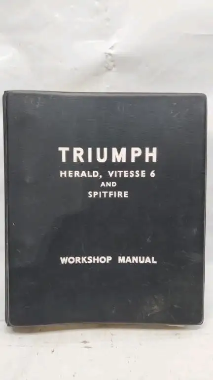 Original Triumph factory workshop manual