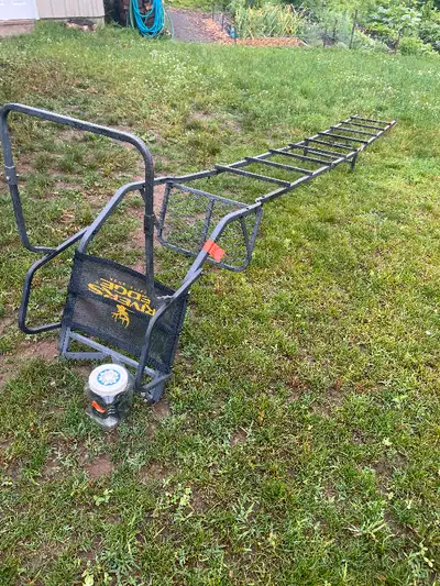 Treestand for sale used one season. There’s sell for 300.00 plus tax at Canadian Tire. I have a hip...