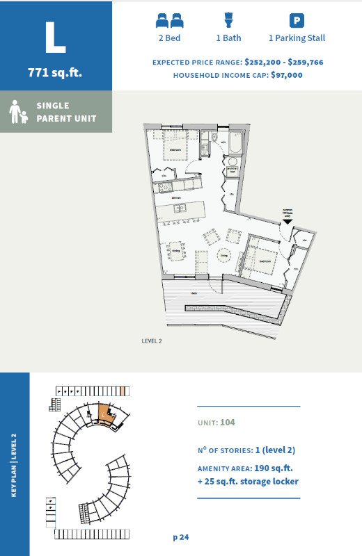 2 bed - Northern Community Land Trust Society - 84 Rampart in Condos for Sale in Whitehorse - Image 2