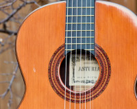 Asturias AST-50 Handmade Classical Guitar Signed by Matano