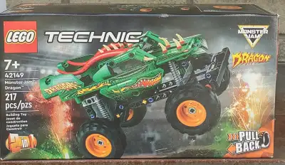 Lego Technic Monster Jam Dragon 42149, View more