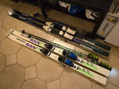 skiis and poles, View more