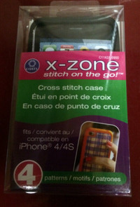 Iphone 4/4S Case Cross Stitch Kit - New