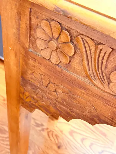 Carved Wood Desk, View more