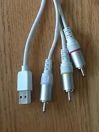 Câble RCA et USB pour iPhone