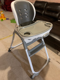 VEUC Ingenuity SmartClean Baby High Chair - Slate Grey