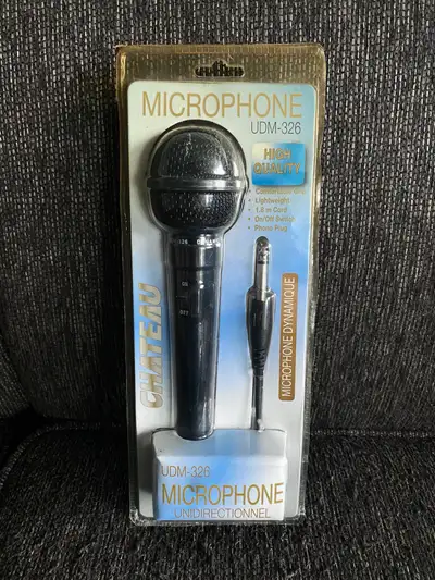 New Chateau Dynamic Microphone, View more