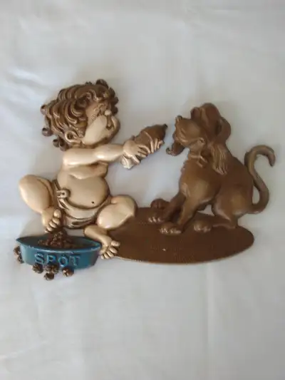Spot, Vintage Metal Decoration., View more