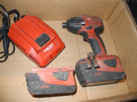 Hilti Cordless Impact Driver SID  battery with charge and 2 Bat