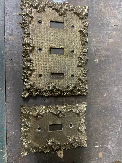 Vintage toggle plate cover, View more