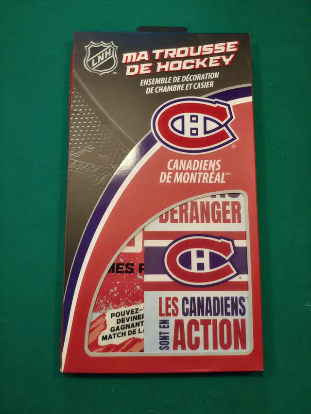 canadiens de montreal sticker auto-collant mask masque fan nhl in Arts & Collectibles in Laurentides - Image 9