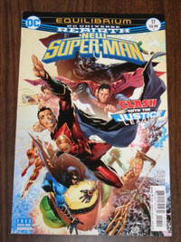 SUPERMAN NEW #17 DC UNIVERSE REBIRTH JANUARY 2018 EQUILIBRIUM VF