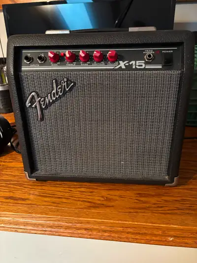 Fender small guitar  Amp, View more