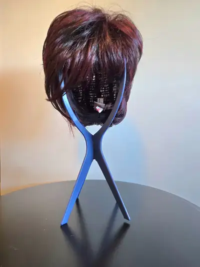TressAllure Wig - Angled Pixie - Black Burgundy, View more