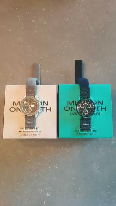 Montre Swatch Mission to Earth Desert et Polar Lights, View more