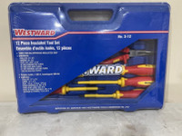 Westward Electrician Insulated Tool Set 
