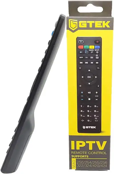 MAG Remote Control Gtek Brand compatible with MAG 250 254 256 322 324 420 424 Set-Top Boxes