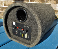 Koss MSP8200 200W 8" 80-180Hz Carpeted Subwoofer Tube Speaker