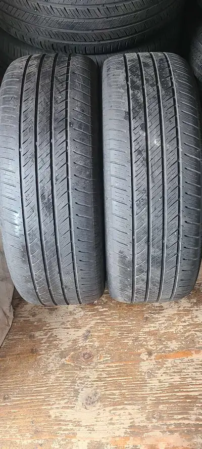 2x 215 55 16 Hankook Kinergy GT Summer Tires on OEM Honda rims All balanced with new valves Bolt pat...