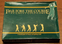 Par Fore The Course Golf Board Game