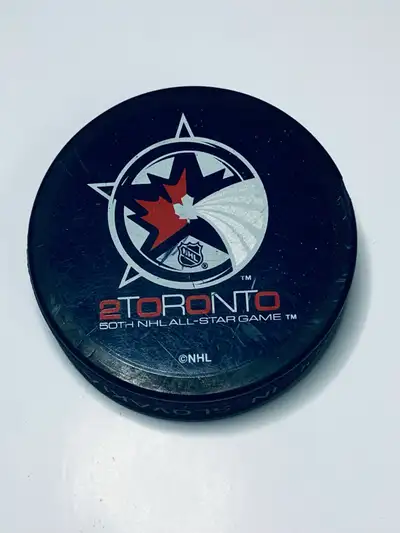 2Toronto 50th NHL All-Star Game Puck, View more